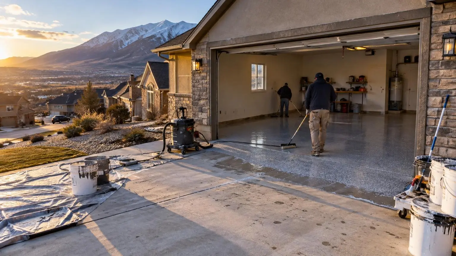 Epoxy Flooring in Salt Lake City, UT